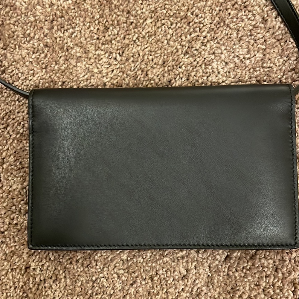 Gucci black leather crossbody - Picture 5 of 14